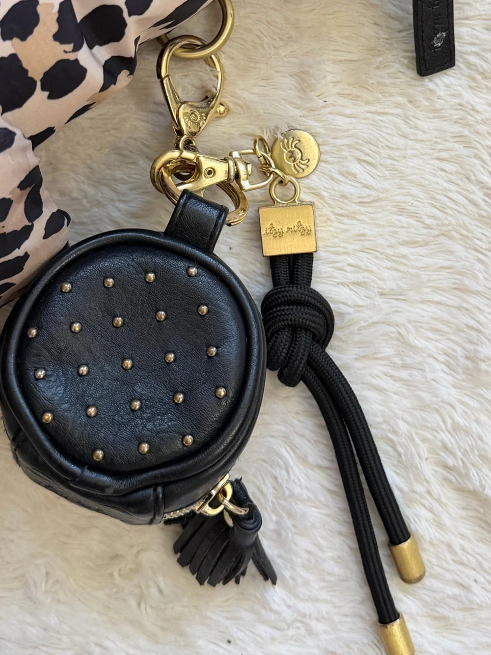 Itzy Ritzy Dream Convertible Leopard Diaper Bag